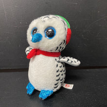 Load image into Gallery viewer, Nester the Christmas Owl Beanie Boo
