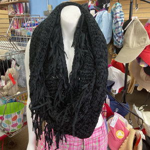 Girls Fringe Infinity Scarf