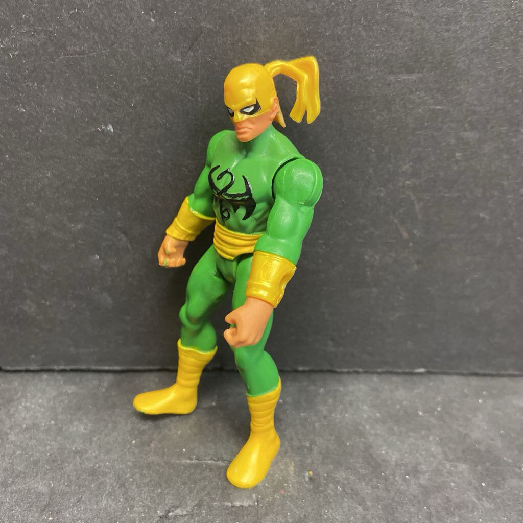 Spiderman Power Webs Dragon Disc Iron Fist Figure