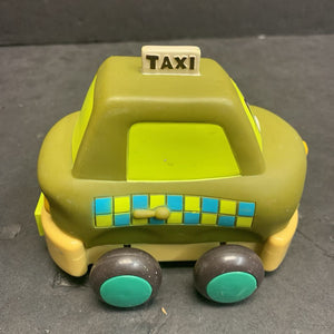 Pull Back Soft Taxi Car