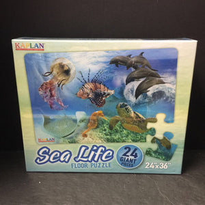 24pc Sea Life Floor Puzzle (NEW)