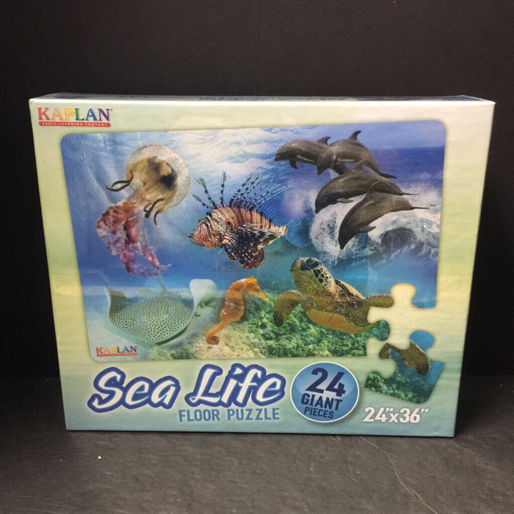 24pc Sea Life Floor Puzzle (NEW)