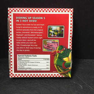 Cowabunga! Pizza Season 5 3-Disc DVD-Episode