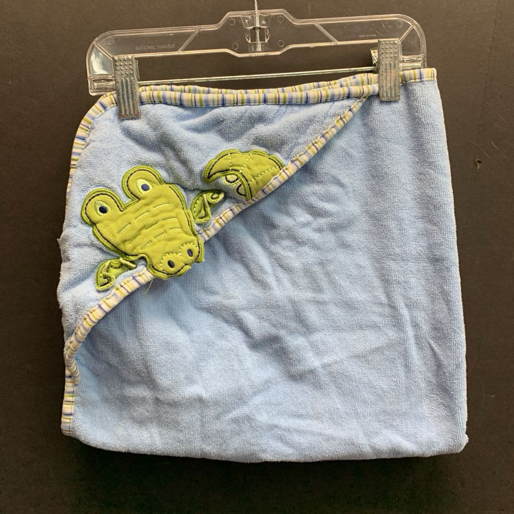 Crocodile Infant Hooded Bath Towel