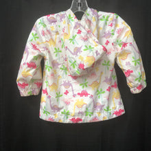 Load image into Gallery viewer, Girls Dinosaur Rain Jacket
