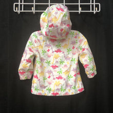 Load image into Gallery viewer, Girls Dinosaur Rain Jacket
