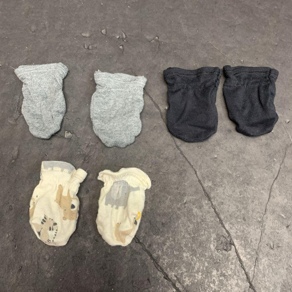 3pk Mittens