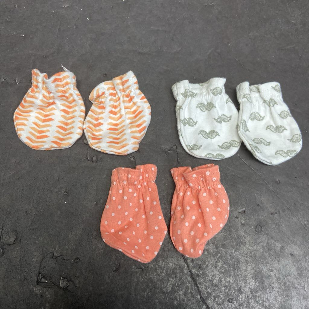 3pk Mittens