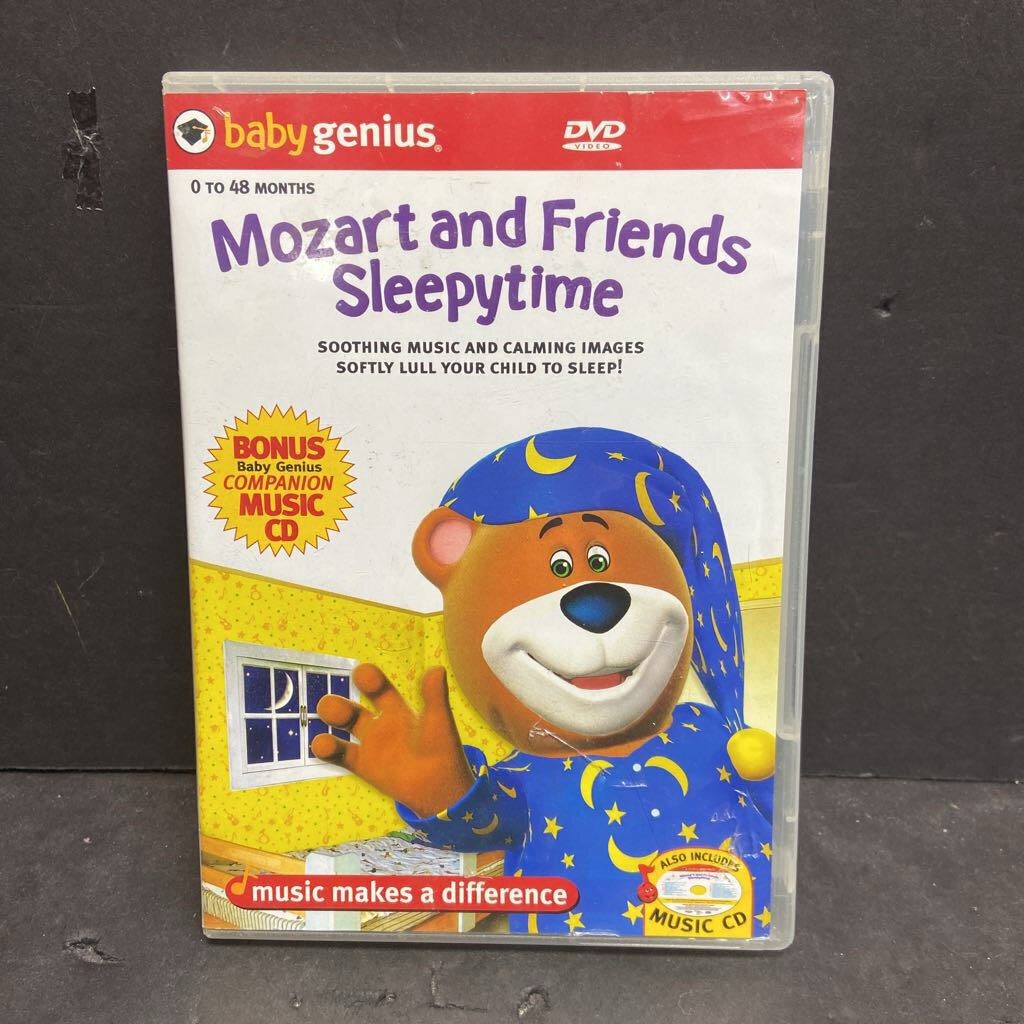 キッズ [DVD] Mozart and Friends Sleepytime-Music – Encore Kids Consignment