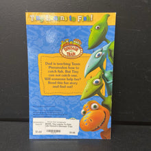Load image into Gallery viewer, Tiny Learns To Fish! (Jim Henson's Dinosaur Train Level 1) -character reader paperback
