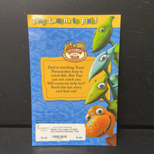 Load image into Gallery viewer, Tiny Learns To Fish! (Jim Henson&#39;s Dinosaur Train Level 1) -character reader paperback
