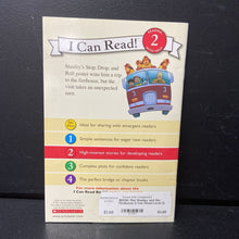 Load image into Gallery viewer, Flat Stanley and the Firehouse (I Can Read Level 2) (Lori Haskins Houran &amp; Jeff Brown) -character reader paperback
