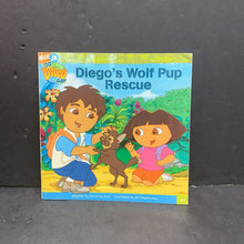 Load image into Gallery viewer, Diego&#39;s Wolf Pup Rescue (Go, Diego, Go!) (Christine Ricci) -character paperback
