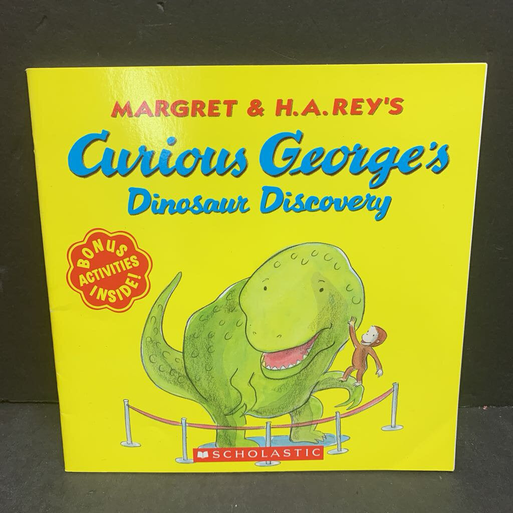 Curious George's Dinosaur Discovery (Margret & H.A. Rey) -character educational paperback