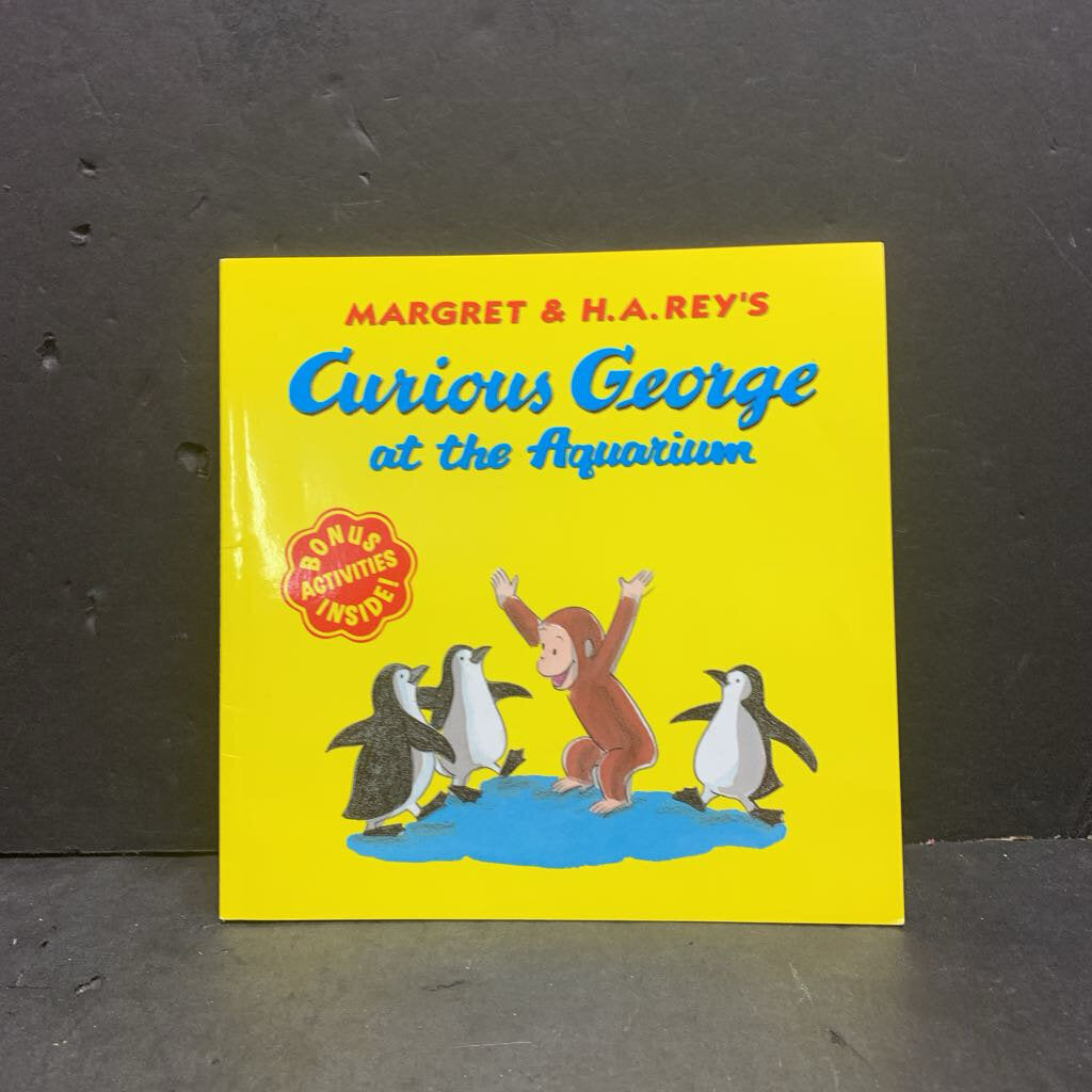 Curious George at the Aquarium (Margret & H.A. Rey) -character paperback