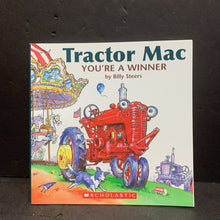 Load image into Gallery viewer, Tractor Mac, You&#39;re a Winner (Billy Steers) -character paperback
