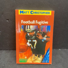 Load image into Gallery viewer, Football Fugitive (Matt Christopher) (Sports) -chapter paperback
