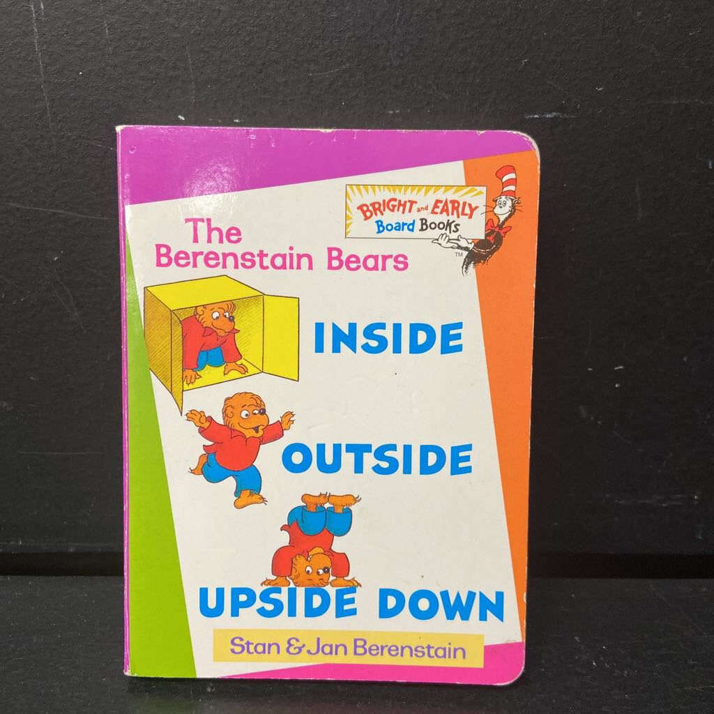 Inside, Outside, Upside Down (The Berenstain Bears) (Stan & Jan Berenstain) -character dr. seuss board