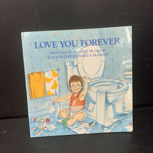 Load image into Gallery viewer, Love You Forever (Robert Munsch) (Family) (Light Blue Cover) -paperback
