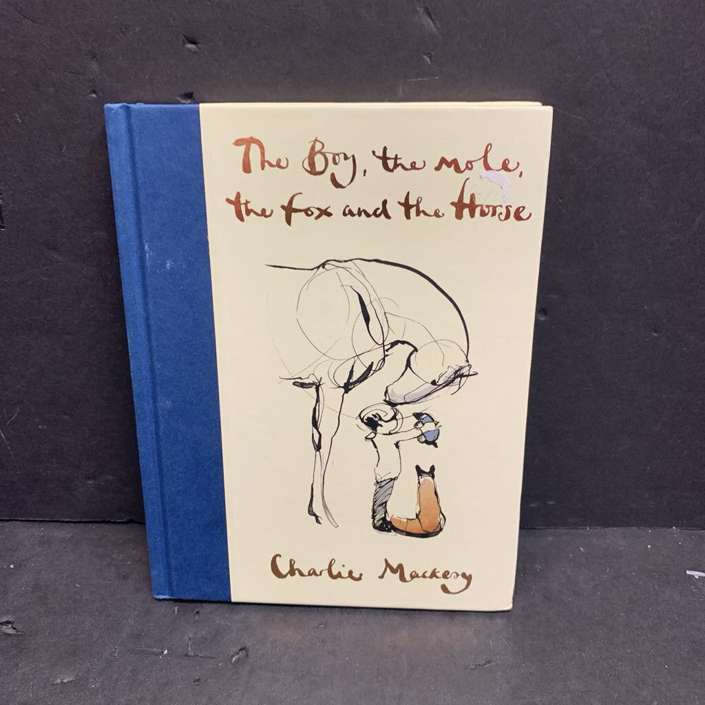 The Boy, the Mole, the Fox, and the Horse (Charlie Mackesy) (Graphic Novel) -comic hardcover