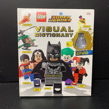 Load image into Gallery viewer, LEGO DC Super Heroes Visual Dictionary (DK) (DC Comics) (Elizabeth Dowsett &amp; Arie Kaplan) -character hardcover
