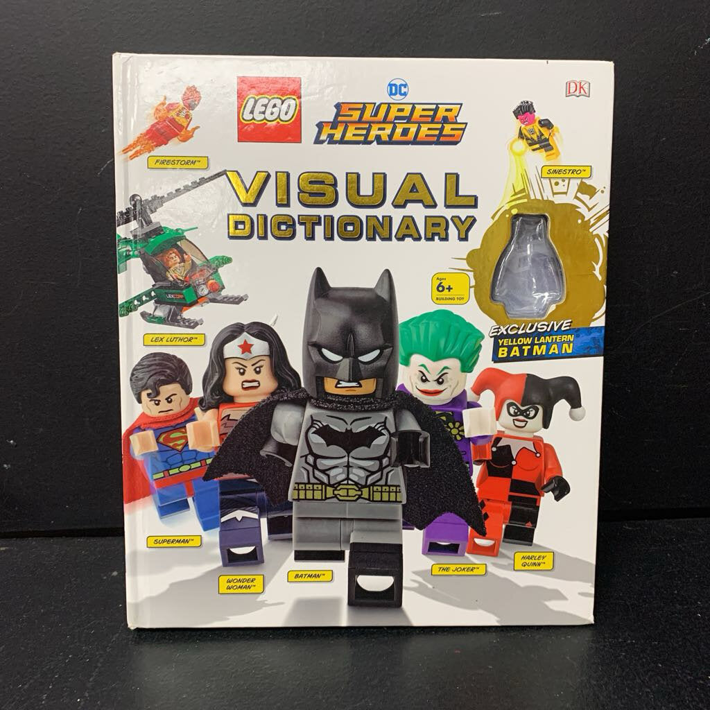 LEGO DC Super Heroes Visual Dictionary (DK) (DC Comics) (Elizabeth Dowsett & Arie Kaplan) -character hardcover