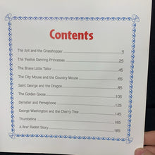 Load image into Gallery viewer, Treasury of Best Loved Children's Stories (Bedtime Story / Fairy Tale / Mythology) -hardcover
