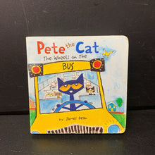 Load image into Gallery viewer, Pete the Cat: The Wheels on the Bus (James Dean) -character board
