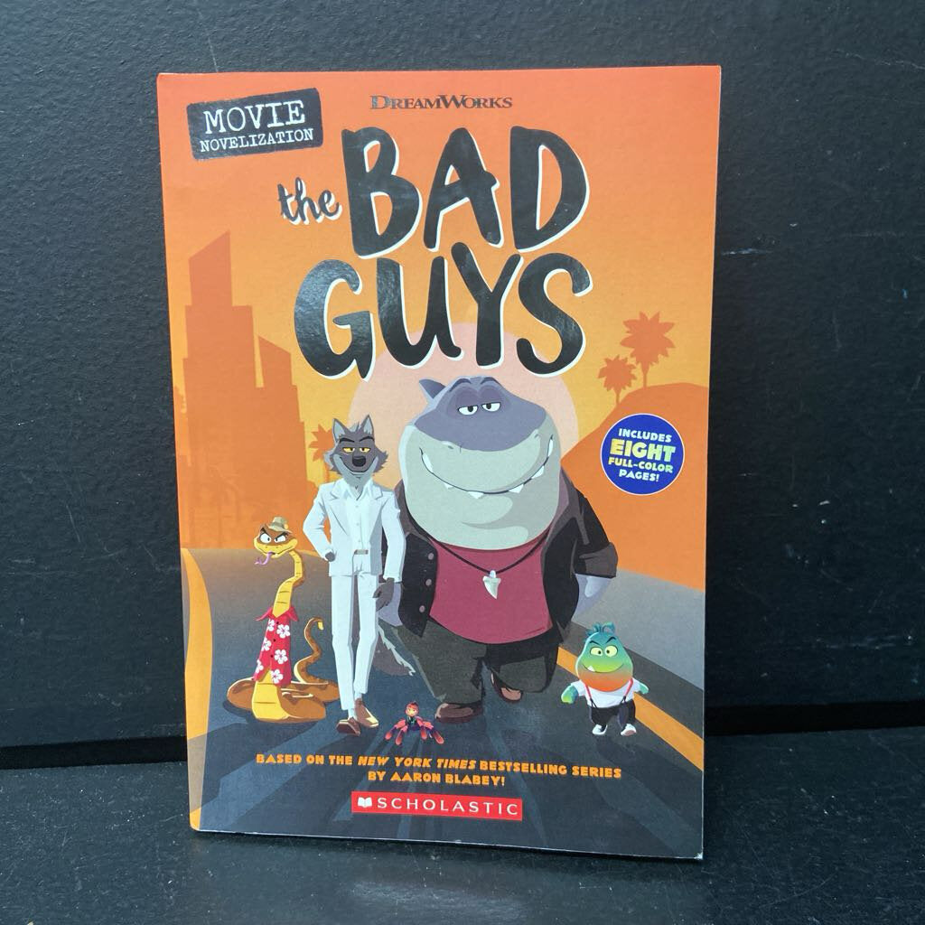 The Bad Guys Movie Novelization (Kate Howard & Aaron Blabey) -novelization series paperback