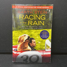 Load image into Gallery viewer, Racing in the Rain: A Special Adaptation for Young Readers (Garth Stein) -novelization chapter paperback
