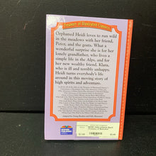 Load image into Gallery viewer, Heidi (Johanna Spyri) (Treasury of Illustrated Classics) -classic chapter hardcover
