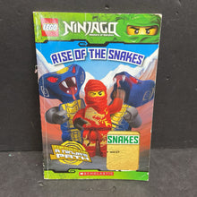 Load image into Gallery viewer, Rise of the Snakes / A Ninja&#39;s Path (LEGO Ninjago) (Tracey West) -character paperback
