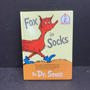 Fox in Socks -dr seuss hardcover