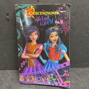 Disney Descendants Wicked World Cinestory Comic Vol.2 (Alberto Garrido) -comic character paperback