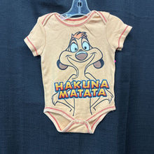 Load image into Gallery viewer, "Hakuna Matata" Timone Onesie
