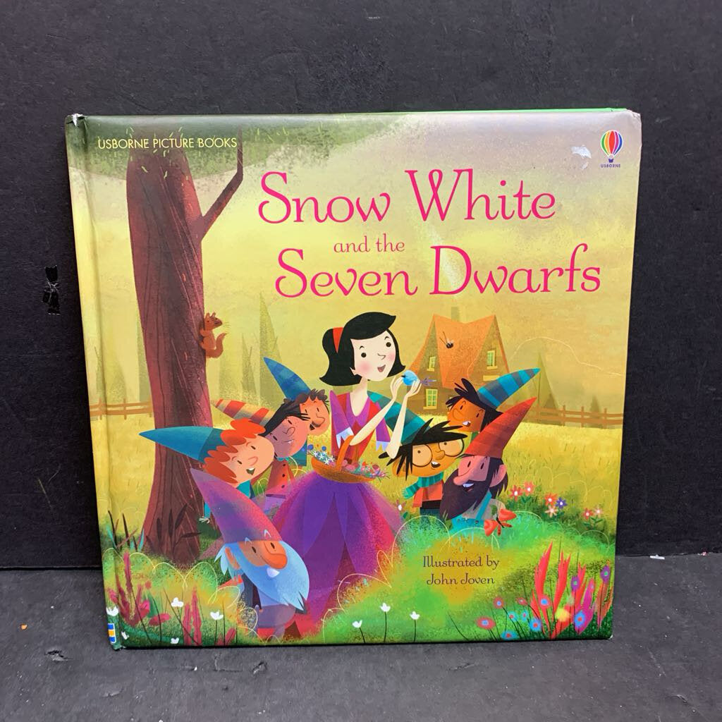 Snow White and the Seven Dwarfs (Usborne Picture Books) (Lesley Sims) (Fairy Tale) (Soft-Cover) -hardcover