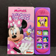 Load image into Gallery viewer, Let&#39;s Have a Tea Party! (Disney Minnie) (Mickey &amp; Friends) -character sound board
