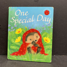Load image into Gallery viewer, One Special Day (M. Christina Butler) -touch &amp; feel hardcover
