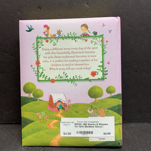 365 Stories & Rhymes for Girls (Bedtime Story) -hardcover