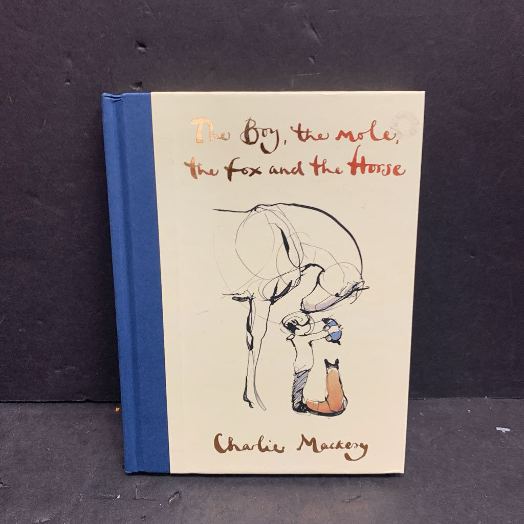 The Boy, the Mole, the Fox, and the Horse (Charlie Mackesy) (Graphic Novel) -comic hardcover