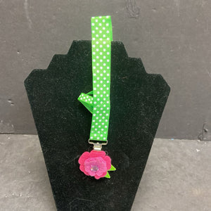 Flower Pacifier Clip