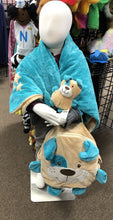 Load image into Gallery viewer, Happy Travel Dog Backpack w/Blanket &amp; Plush
