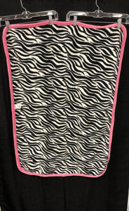 Zebra Print Nursery Blanket