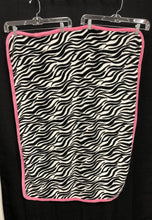 Load image into Gallery viewer, Zebra Print Nursery Blanket
