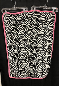 Zebra Print Nursery Blanket
