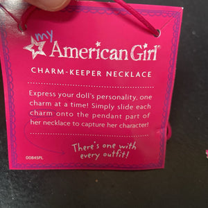 Charm Keeper Necklace for 18" Doll (NEW)