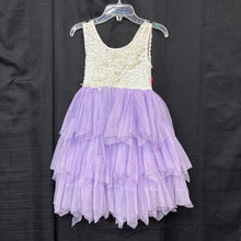 Load image into Gallery viewer, Girls Lace Tulle Dress
