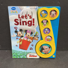 Load image into Gallery viewer, Let's Sing! (Mickey Mouse Clubhouse) (Mickey &amp; Friends) -character sound board
