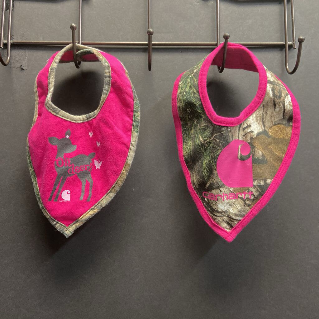 2pk Camo Bibs