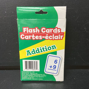 Addition Flash Cards